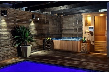 וילה טיקטוק - הבריכה והחצר