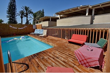 וילה הילה בגליל - מתחם החוץ