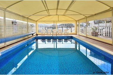 וילה אחוזת נטלי - הבריכה והחצר