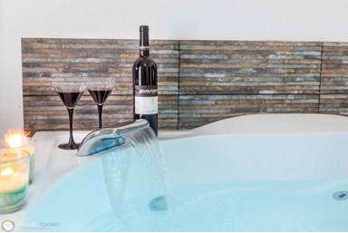 וילה בקתות קסם בלבן