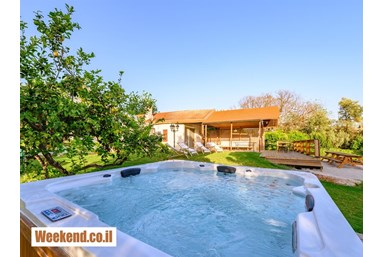 וילה בית בעמק - מתחם החוץ