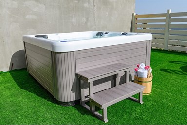 וילה ארמון מוראד - מתחם החוץ