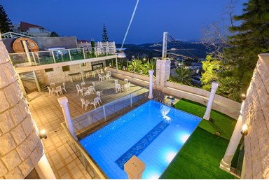 וילה ארמון מוראד - מתחם החוץ