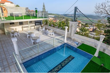 וילה ארמון מוראד - מתחם החוץ