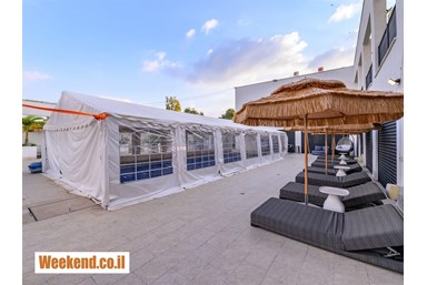 וילה אתנחתא הדרומית - מתחם החוץ