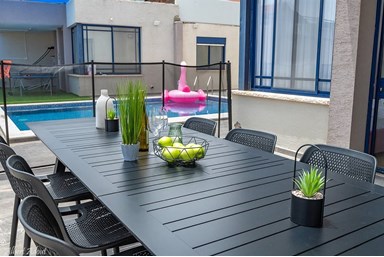 וילה אחוזת לידר - מתחם החוץ